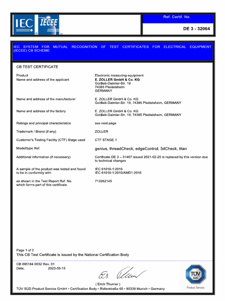 CB 095184 0032 Rev.01 | PDF