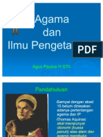 12. Agama Dan Ilmu Pengetahuan