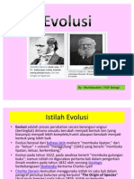 Presentasi Kuliah Evolusi