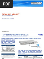 NEO LCT Training Manual - 18 July