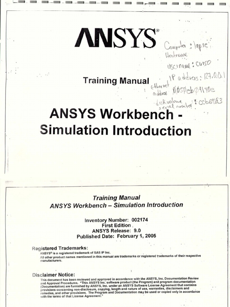 Ansys Workbench 01-20 | PDF