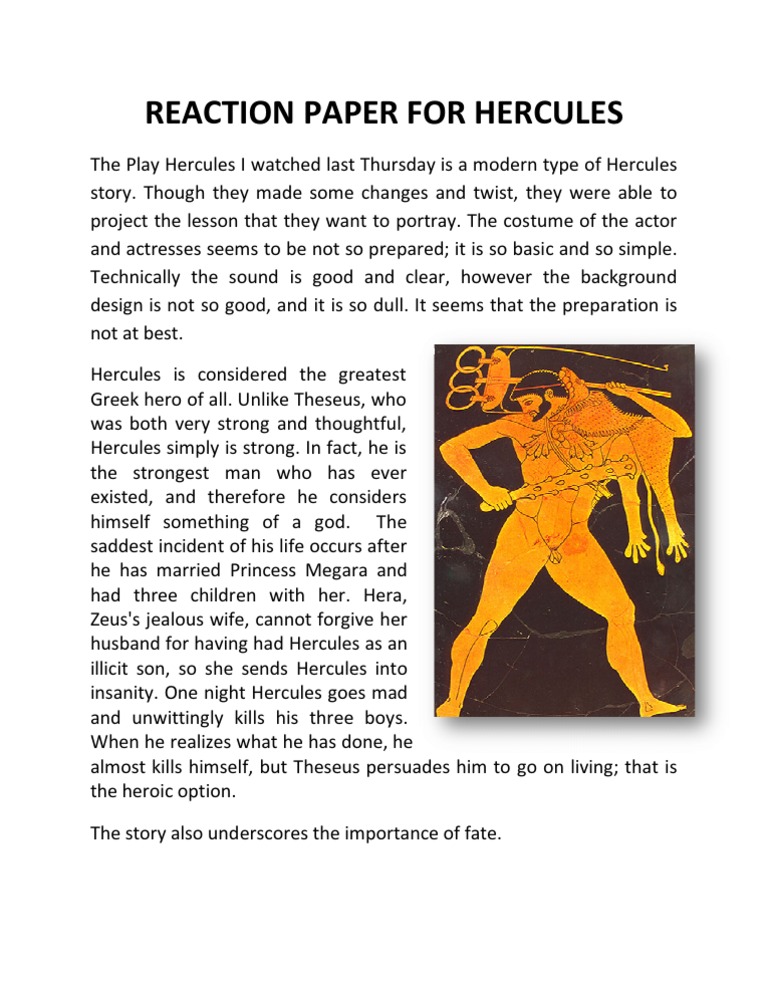 Hero essay template image