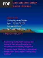 Download Panduan Suction Untuk Pasien Dewasa KDM I by divarosya SN7763827 doc pdf