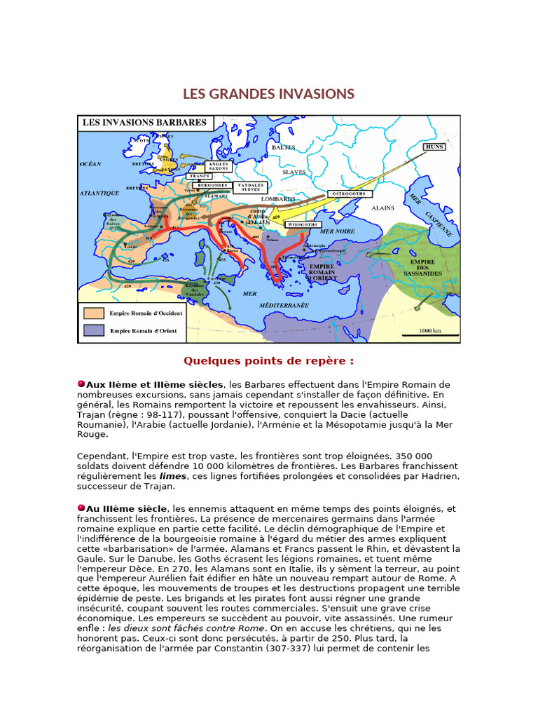 Les Grandes Invasions | PDF