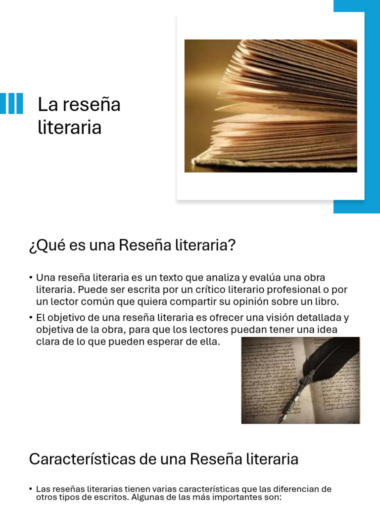 La Reseña Literaria | PDF