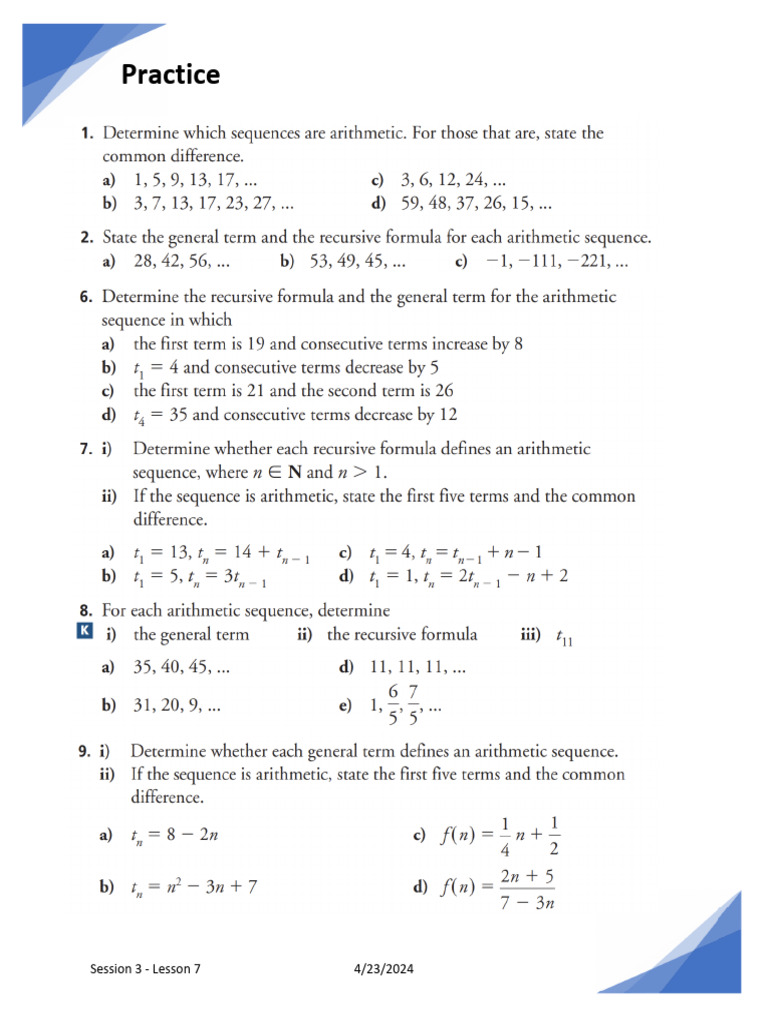 Lesson 7 | PDF