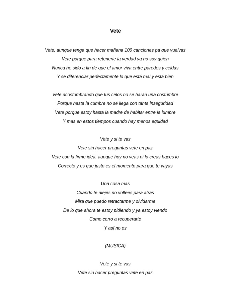 Vete | PDF