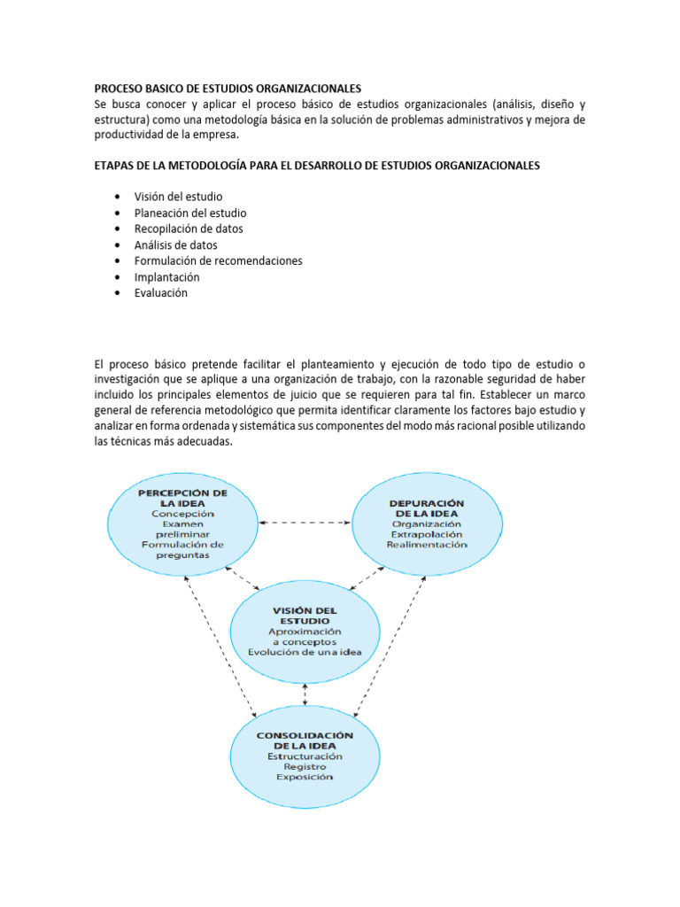 Metodología de Estudios Organizacionales | PDF | Comportamiento ...