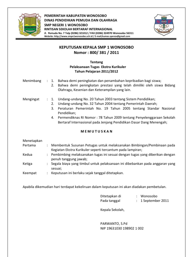 Sk Ekskul Terbuka Di Jendela Baru