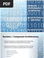 Network Performance Architecture Presentation