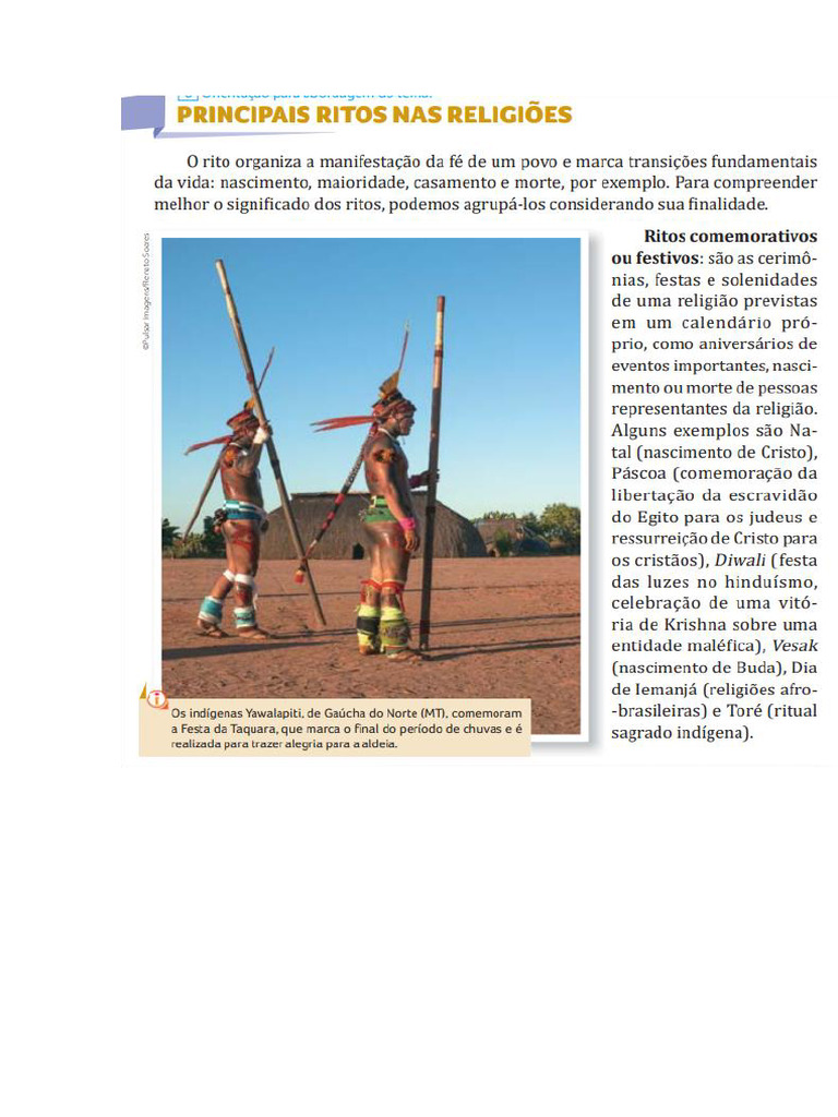 Principais Ritos Na Religião | PDF