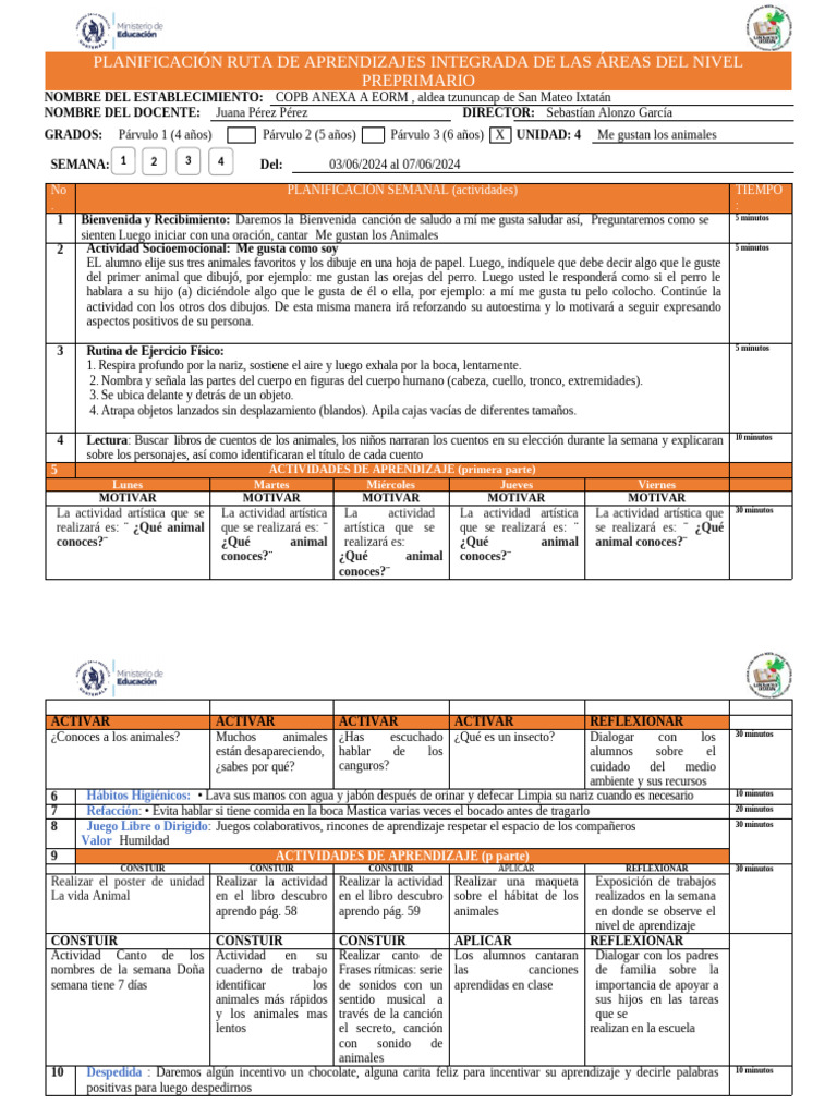 Ruta de Aprendizaje 3 U4 | PDF