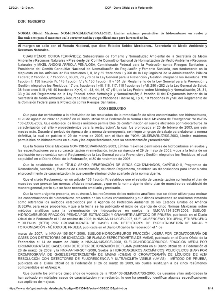 Norma 138 | PDF