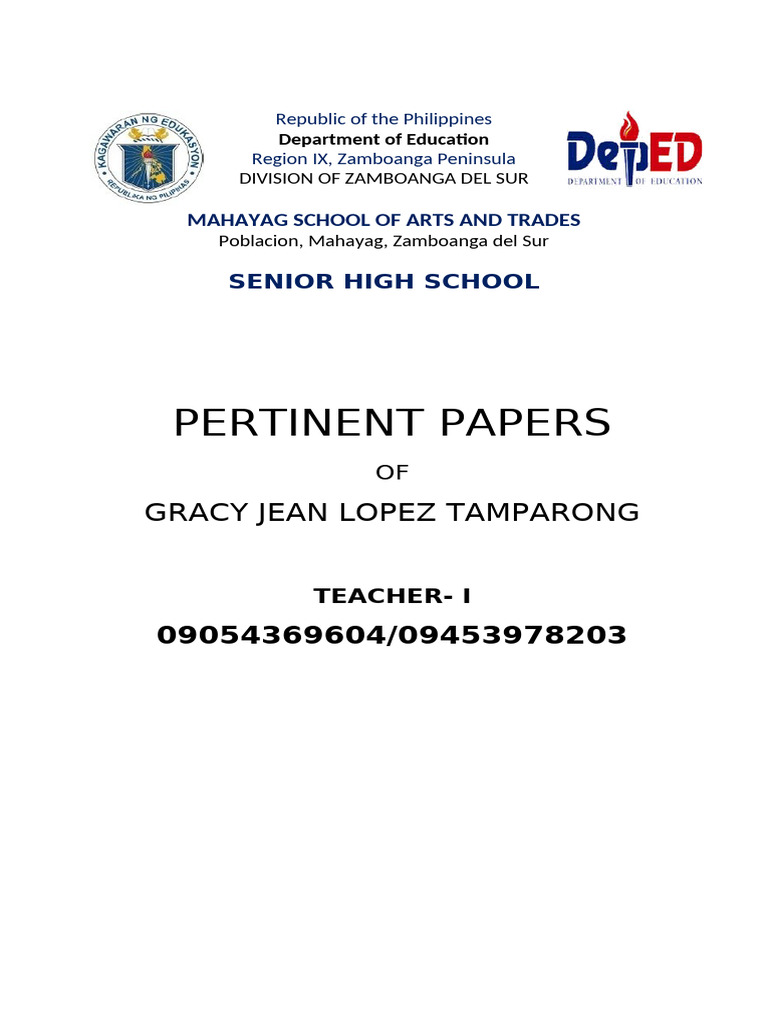 Teaching Contract Renewal Documents | PDF | Career & Growth | Social ...