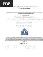Download Selamat datang di website Pendaftaran Calon Karyawan by Yanuardhi Abe SN77643303 doc pdf