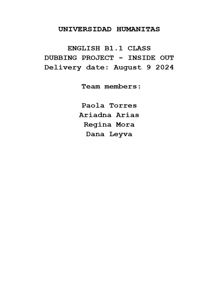 Inside Out | PDF