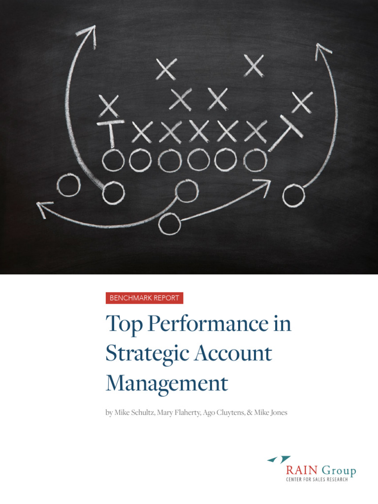 Top Performance in Strategic Account Management | PDF
