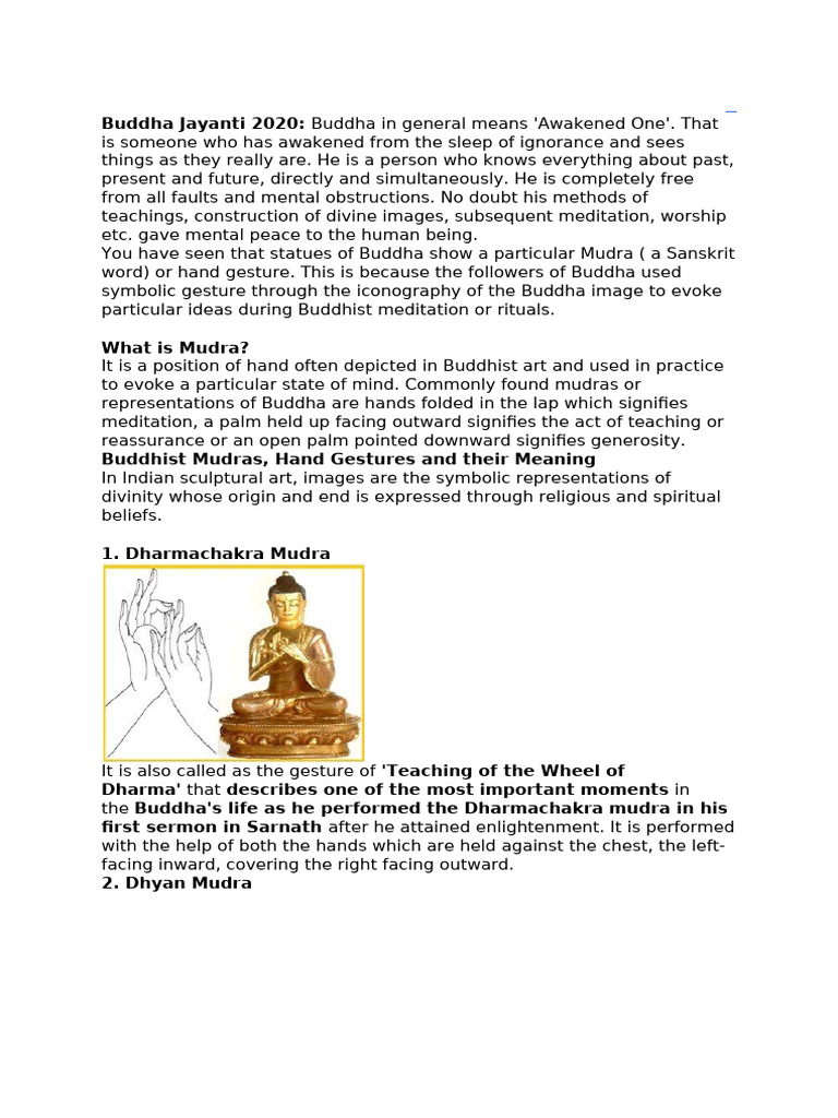 Buddha Jayanti 2020 | PDF | Indian Philosophy | Indian Religions