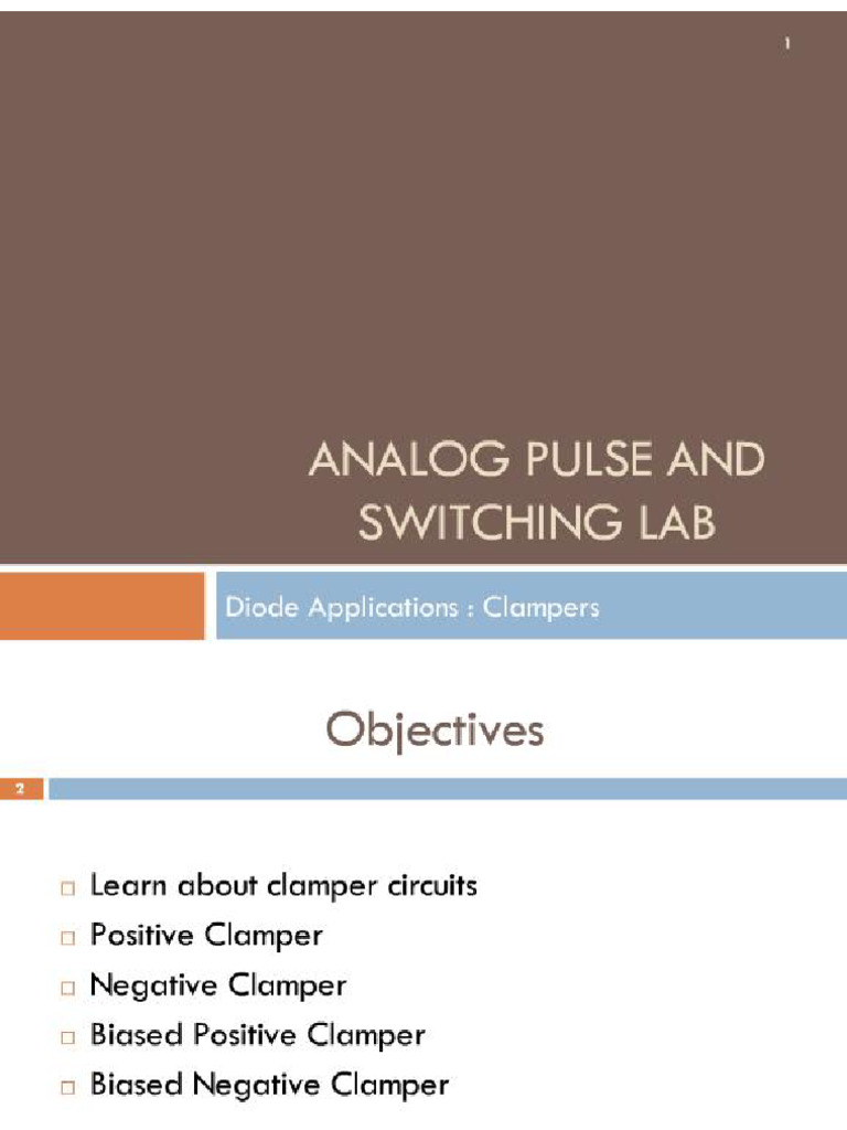 Clamper | PDF