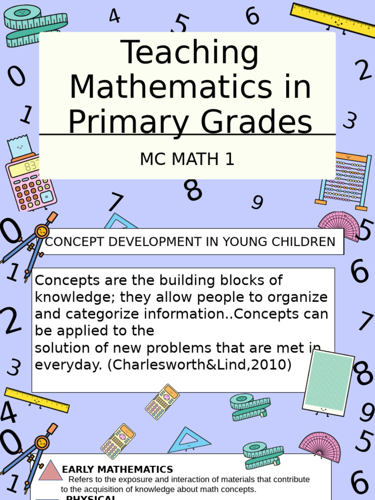 tEACHING mATH | PDF | Mathematics | Concept