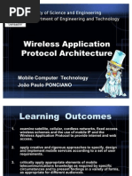 Lecture 12 - Wireless Application Protocol