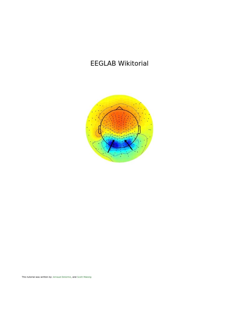 PDF Eeglab Wiki Tutorial PDF Matlab Command Line Interface