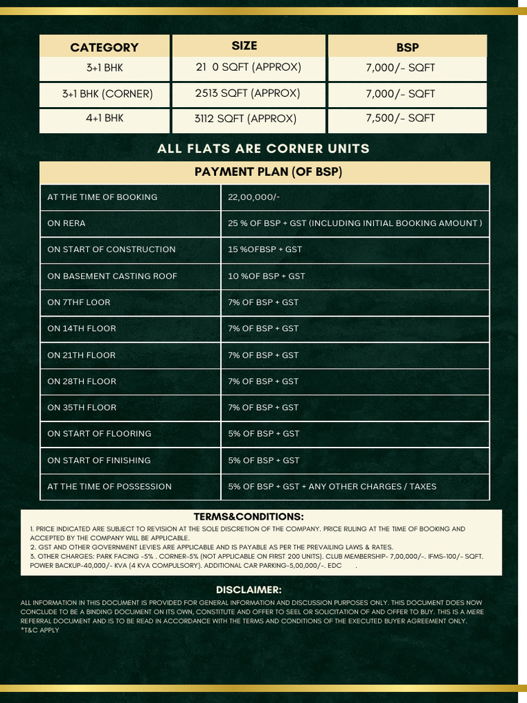Payment Plan Pdf