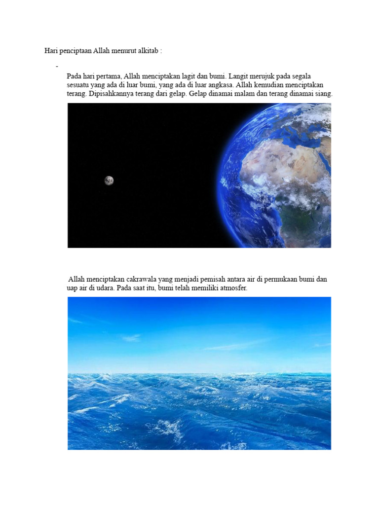 Agama Kristen Hari Penciptaan Allah Pdf