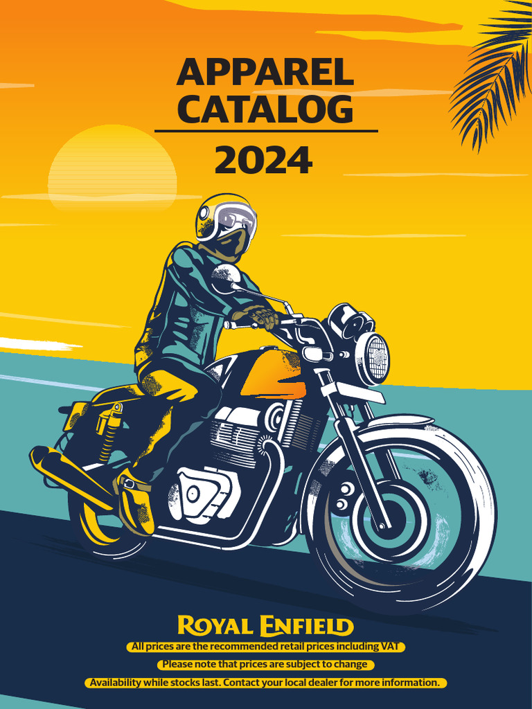 Royal Enfield Apparel Catalog 2024 | PDF