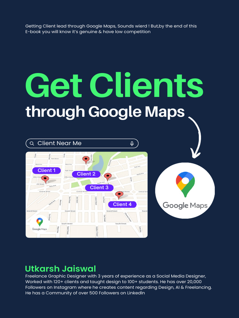 How To Get Clients Through Google Map | PDF
