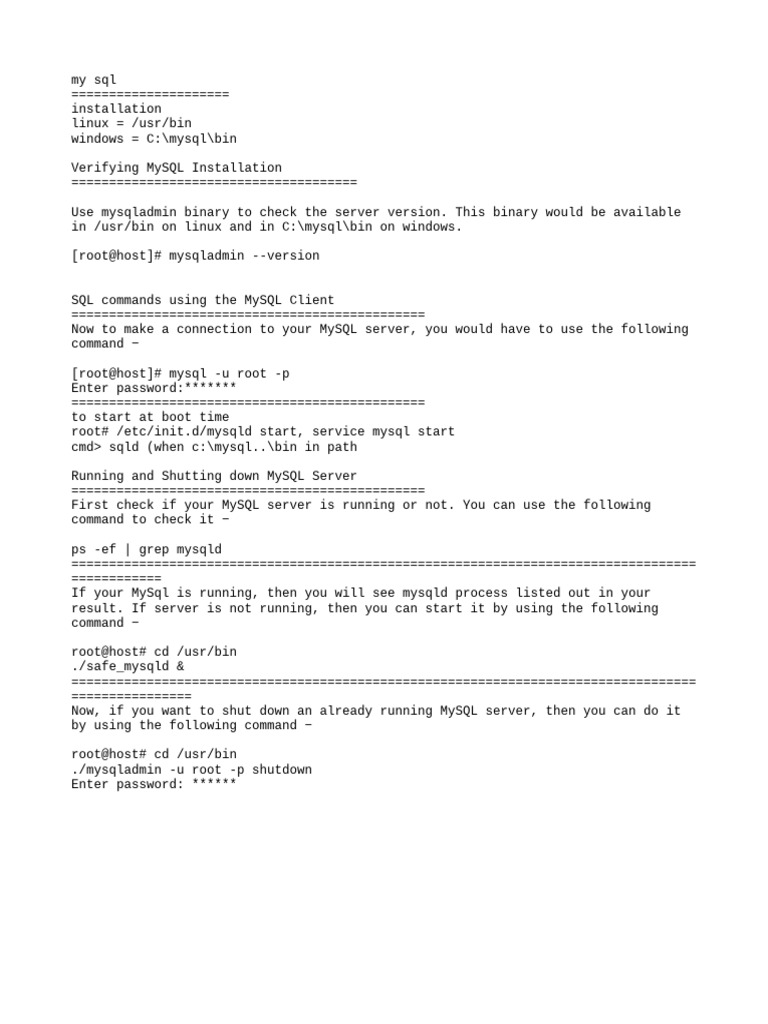 Mysql pdf