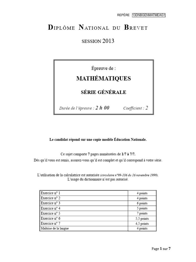 Math 2013 | PDF