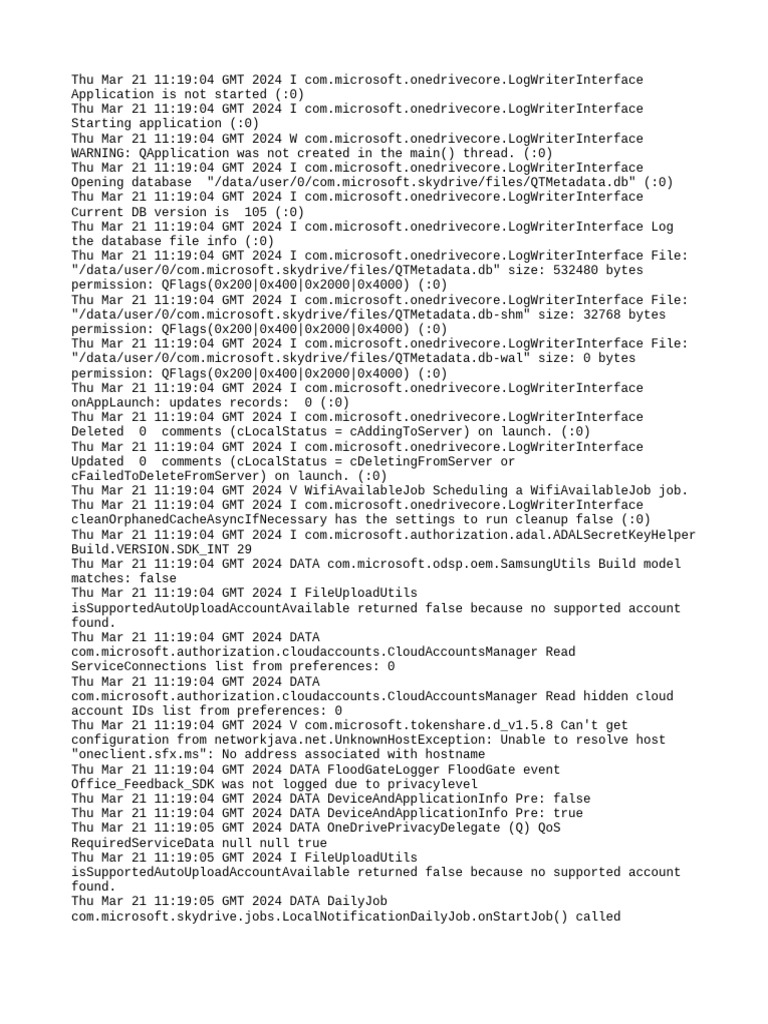 Current Log | PDF
