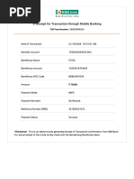 Non-Judicial Stamp Paper Rs 600 Template | PDF