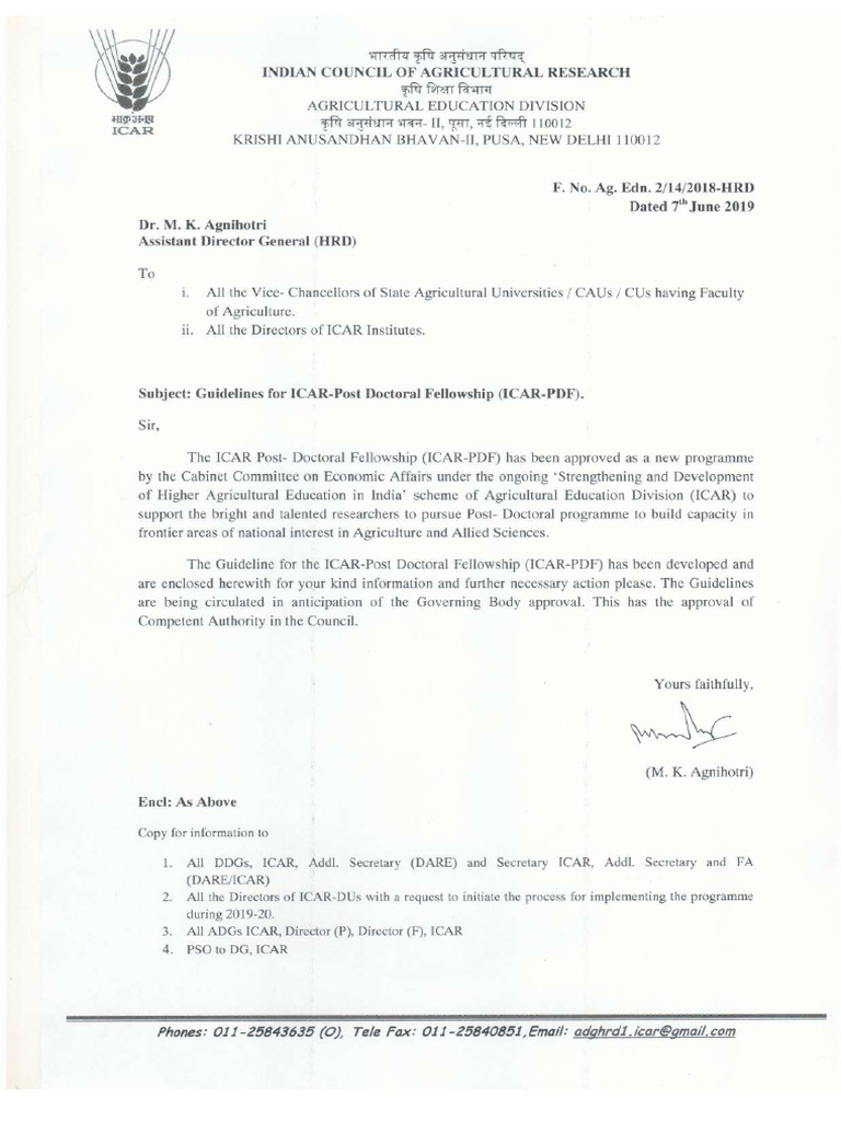 Final Icar Pdf Guideline Pdf