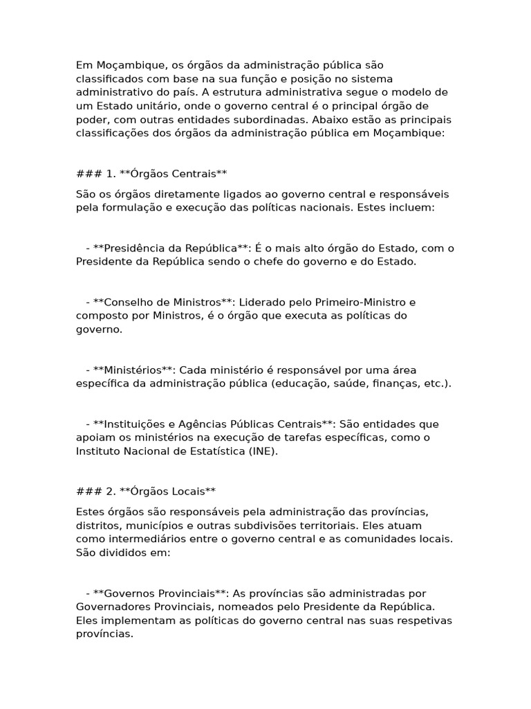 Órgão Do Direito Administrativo | PDF
