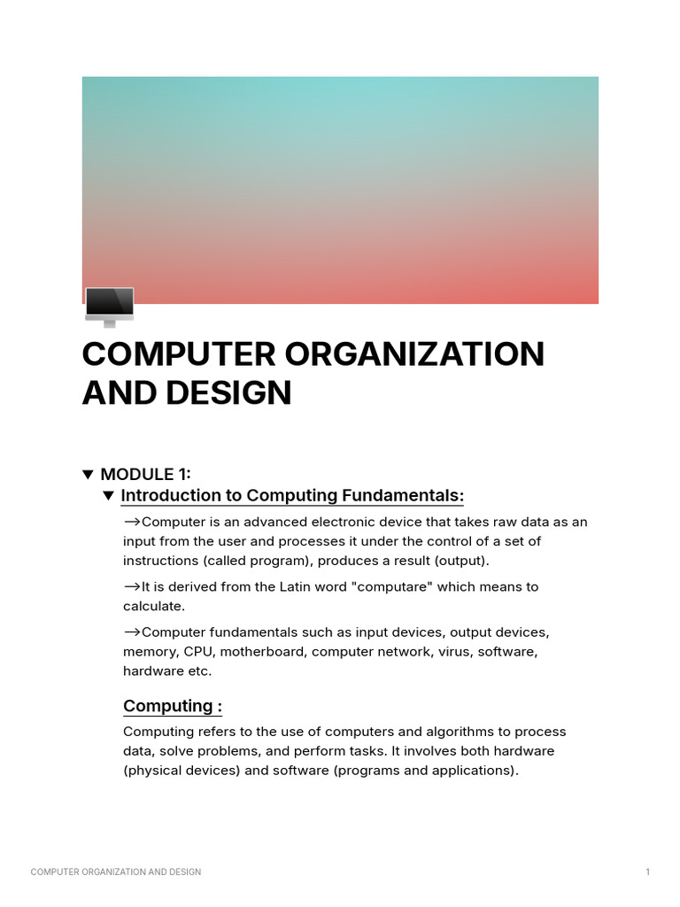 Uni-1 & 2 Uncomplete | PDF