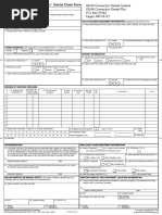 2024 ADA Dental Claim Form Instructions | PDF | Dentistry | Dentist