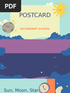 Writing Postcard