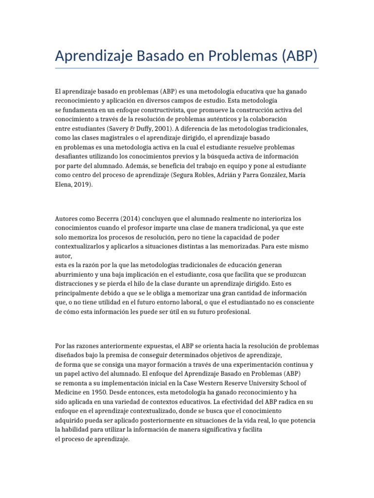 ABP Extended Project | PDF