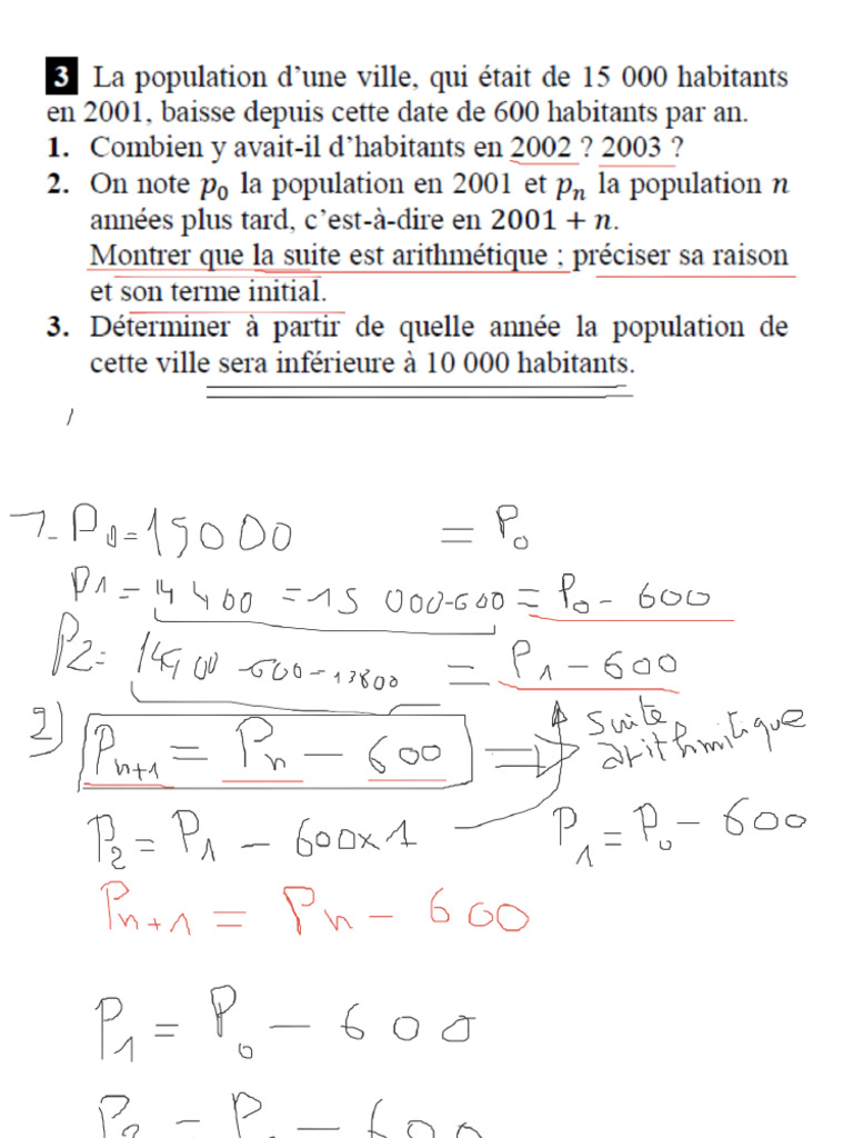 Exercice Suites | PDF
