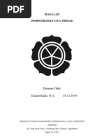 Download MAKALAH Java Thread by Dimas Adi SN77651174 doc pdf