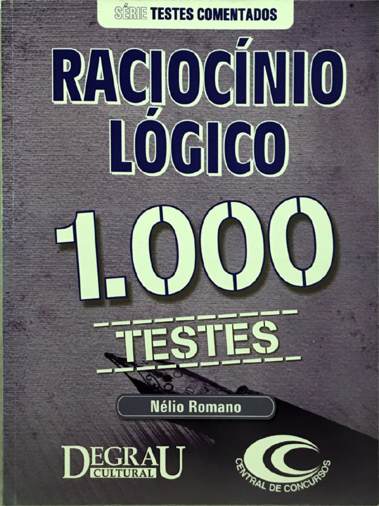 Raciocínio Lógico - 1000 Testes | PDF