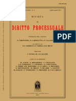 Nicola Picardi e Dierle Nunes. Rivista Di Diritto Processuale - Estrato