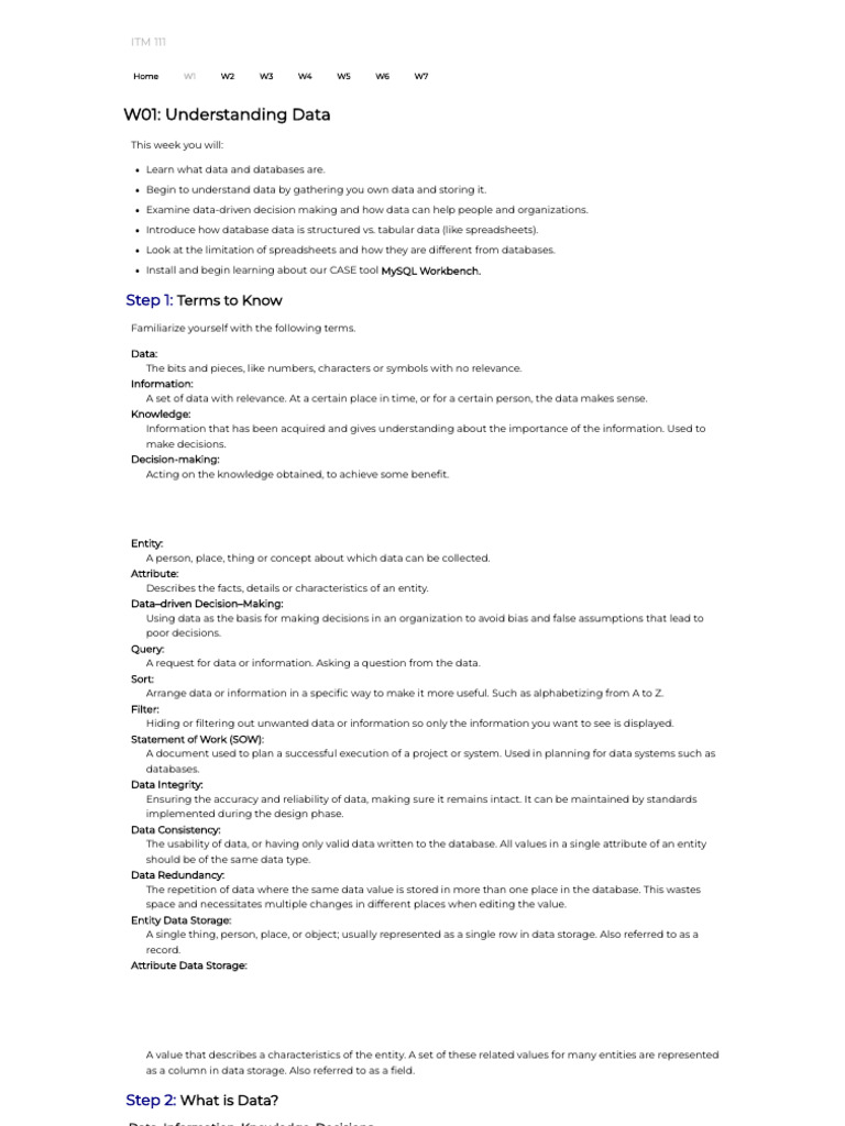 ITM 111 - Project | PDF
