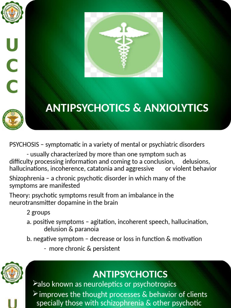 Week 10 - Antipsychotic-Drugs | PDF