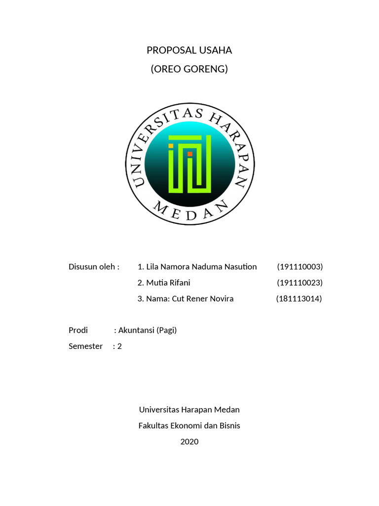 Proposal Usaha | PDF