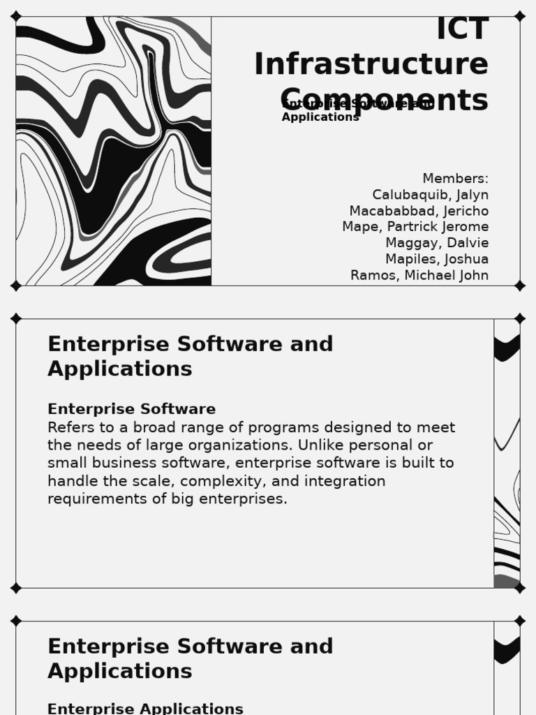 Enterprise Software and Applications | PDF