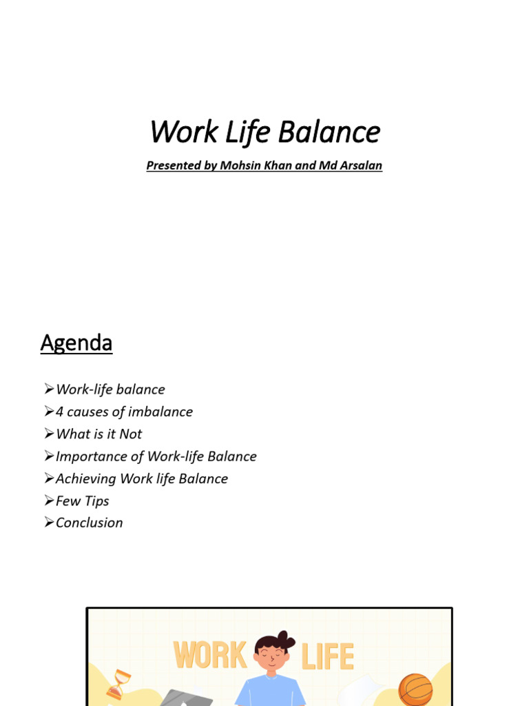 Work Life Balance PDF | PDF