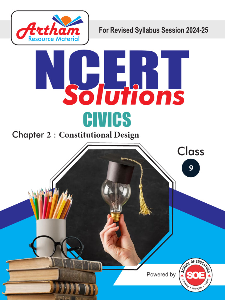 Class 9 Civics NCERT Solution Chapter 2 Constitutional Design | PDF ...